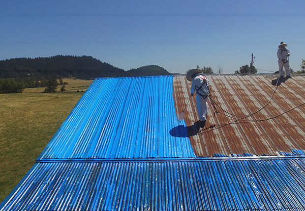 Airless spray painting delivering smooth and consistent finishes