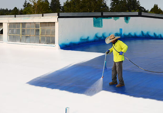 Exterior painting project completed by professional painting contractors