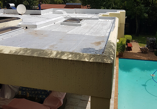Parapet wall waterproofing preventing water penetration and damp issues
