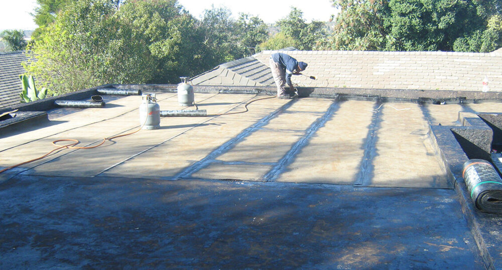 Roof Re-Torch-On Waterproofing at Kyalami Residential Property