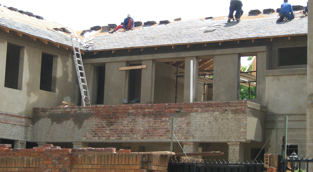 New Roof Truss, Slate Roof & Waterproofing Installation in Houghton, Johannesburg, Gauteng