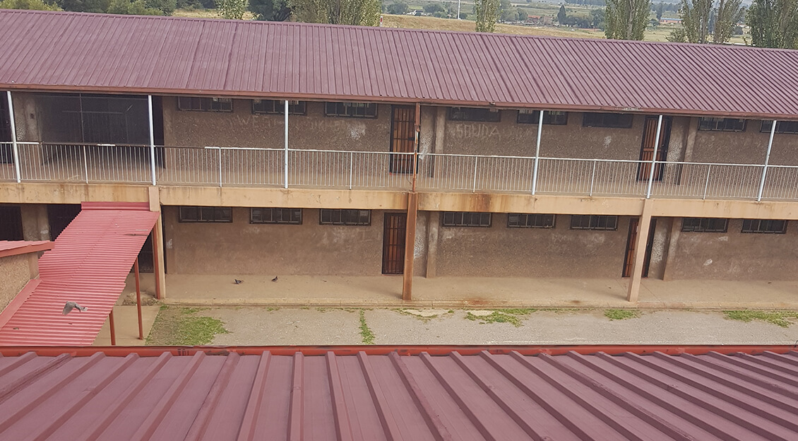 Complete school roof reconstruction at Eldorado Park Primary School in Johannesburg