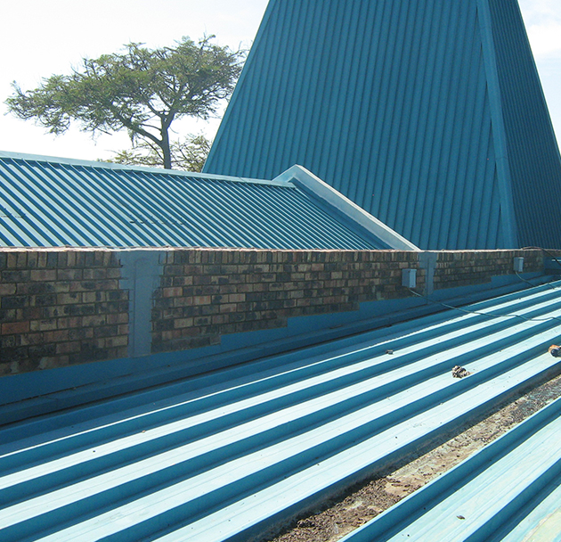 Commercial Metal Roof Restoration & Roof Coatings | Sediba Plaza Shopping Centre