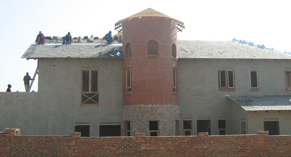 Slate Roof Installation Waterfall Country Estate