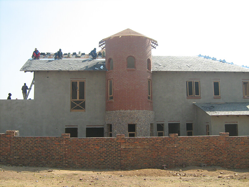 Slate Roof Installation Waterfall Country Estate, Midrand