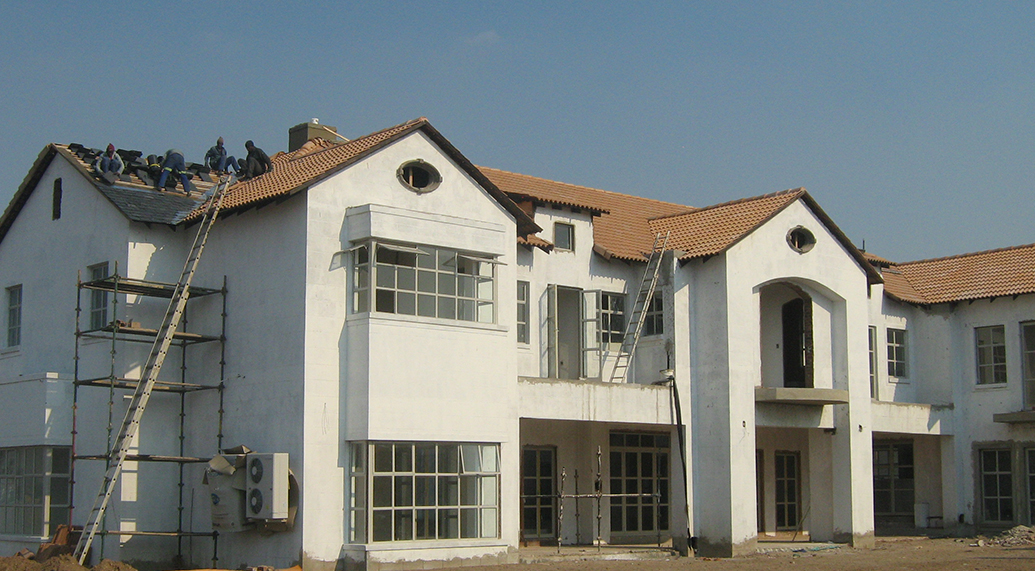 Concrete Tile to Natural Slate Roof in Kyalami, Johannesburg